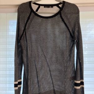 Rag&Bone black lightweight sweater. Size small